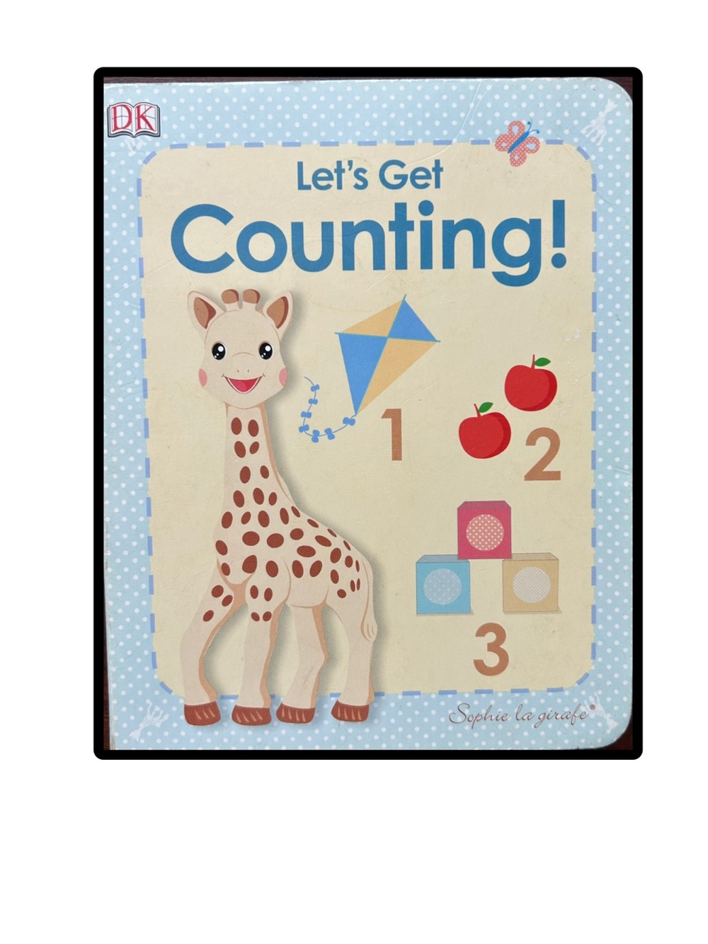 Sophie la girafe Let’s Get Counting Board Book
